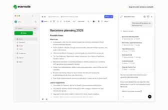 Evernote’s greatest replace since 2020 goes all in on AI