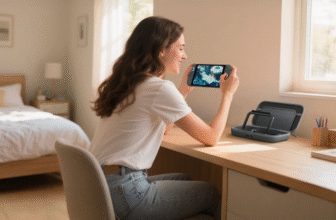 This Belkin charging case for the Change 2 has a display for checking battery life