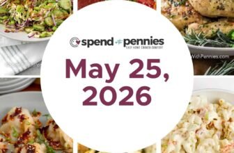 Weekly Meal Plan Could 25, 2026