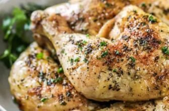 Crispy Baked Rooster Legs
