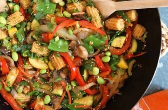 Stir Fry Veggies {30 Min Meal!}